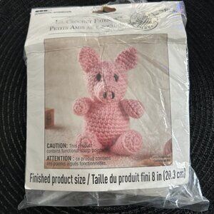 Loops & Threads - Lil Crochet Friends - Pig